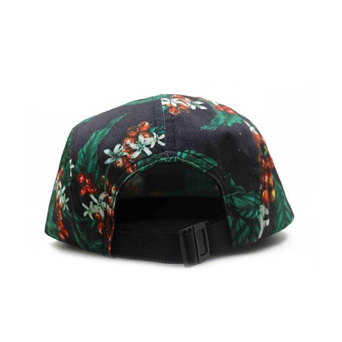 Let Coffee Bloom 5 Panel Hat